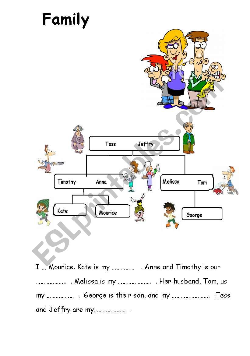  Family worksheet