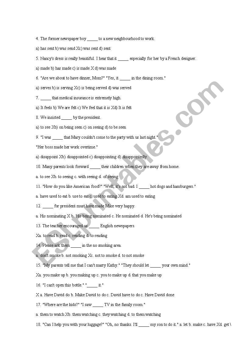 Activepassive Voice Esl Worksheet By Gitanyte - 