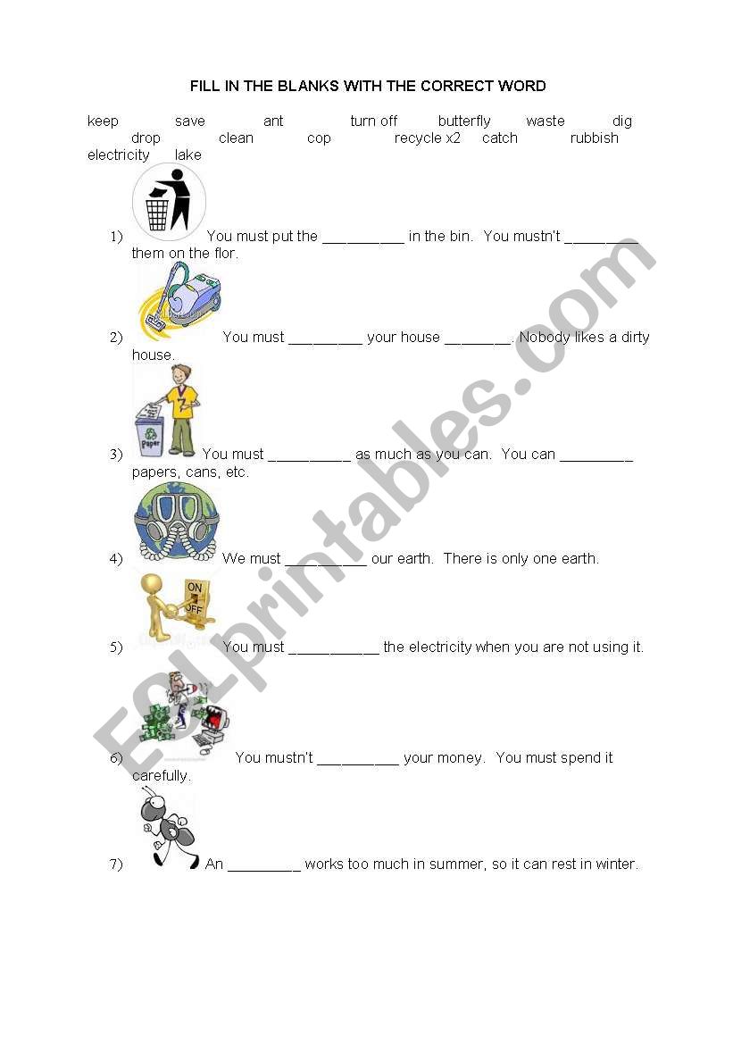 possessive adj worksheet