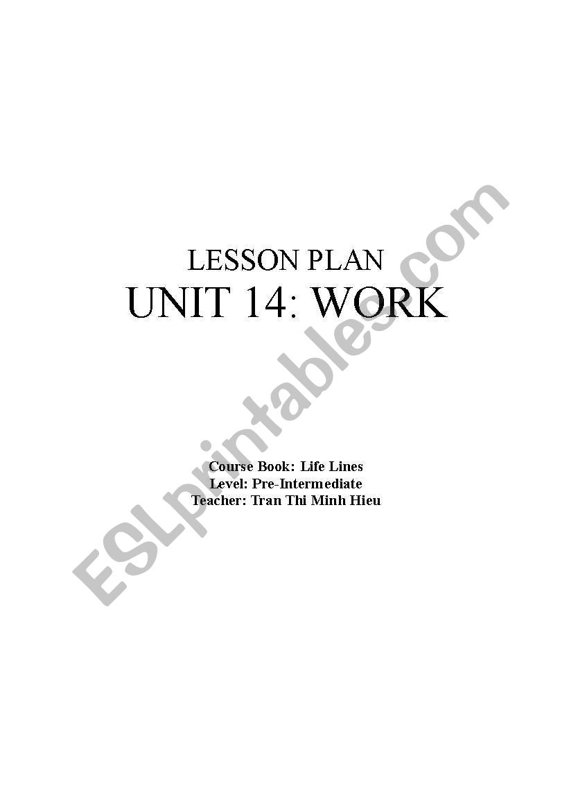 life lines unit 14 worksheet