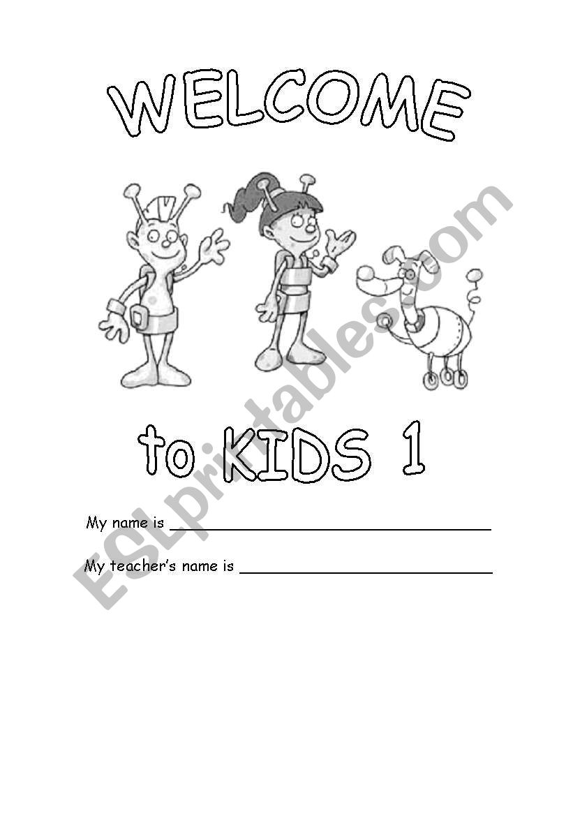 Welcome worksheet