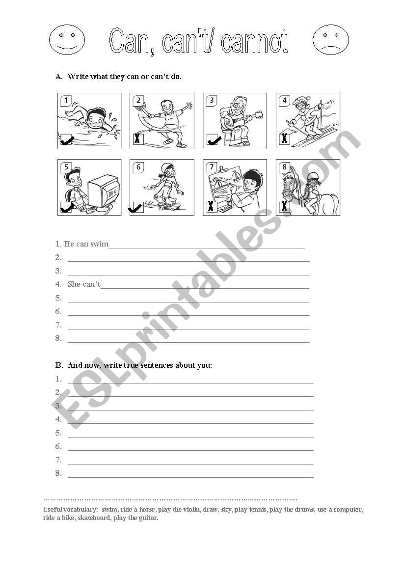 can-can-t-cannot-esl-worksheet-by-breuil