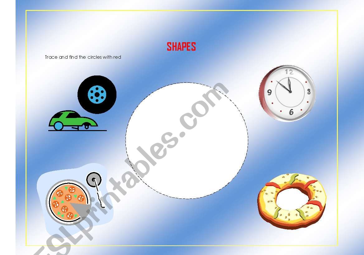 shapes  worksheet