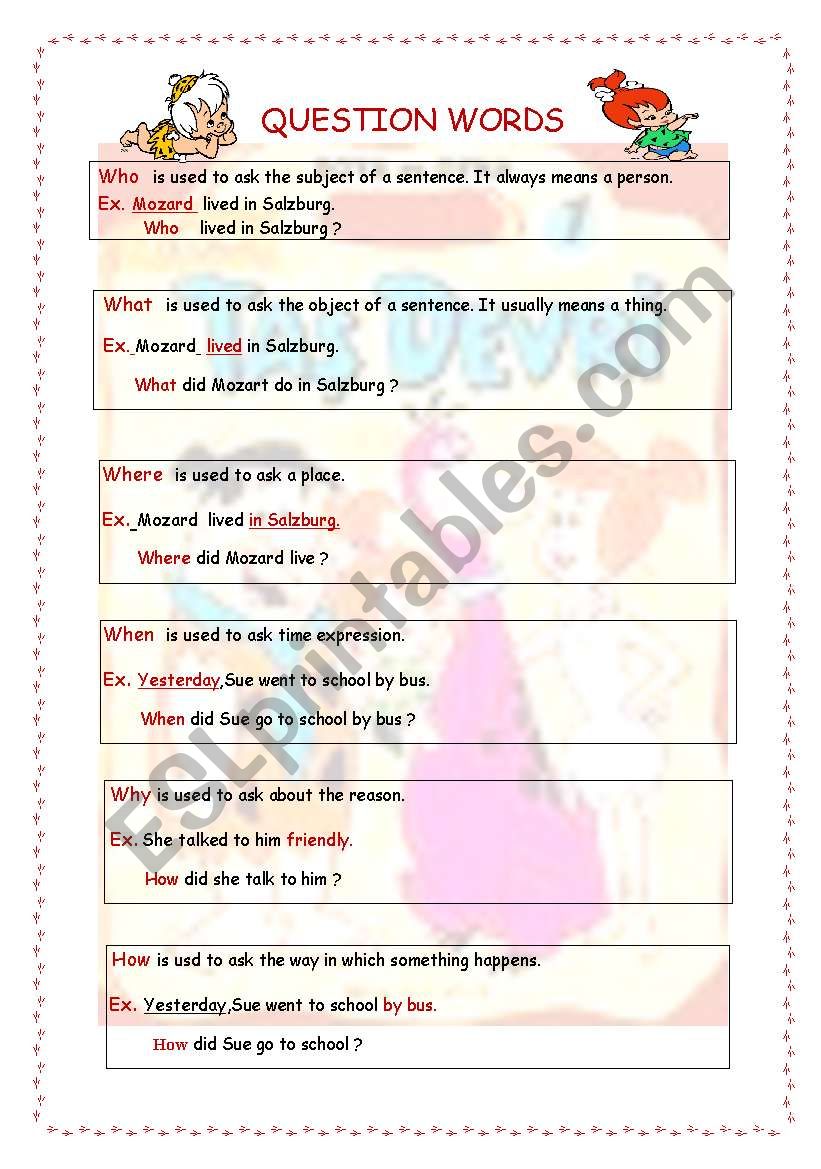 Simple Past Questions Exercises English Esl Worksheets For Distance 