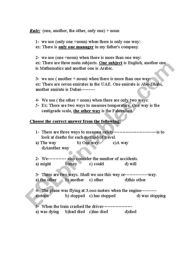 woorksheet  worksheet