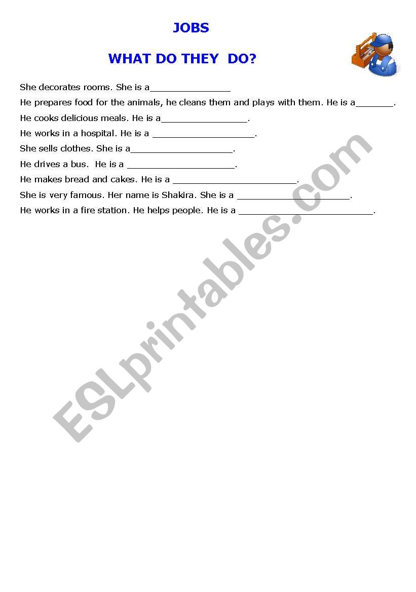 JOBS worksheet