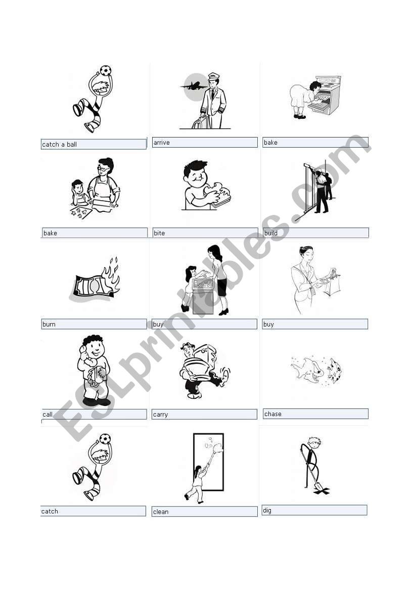 daily routines worksheet