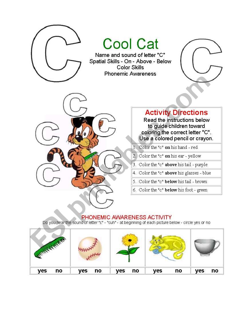 ABC worksheet