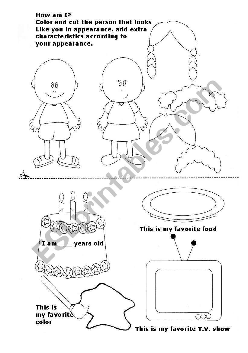 How am I? worksheet