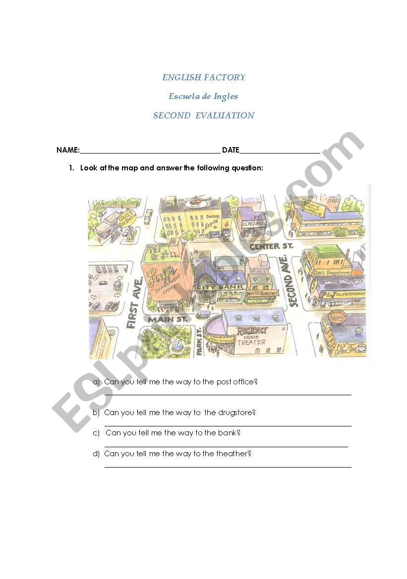 prepositions worksheet