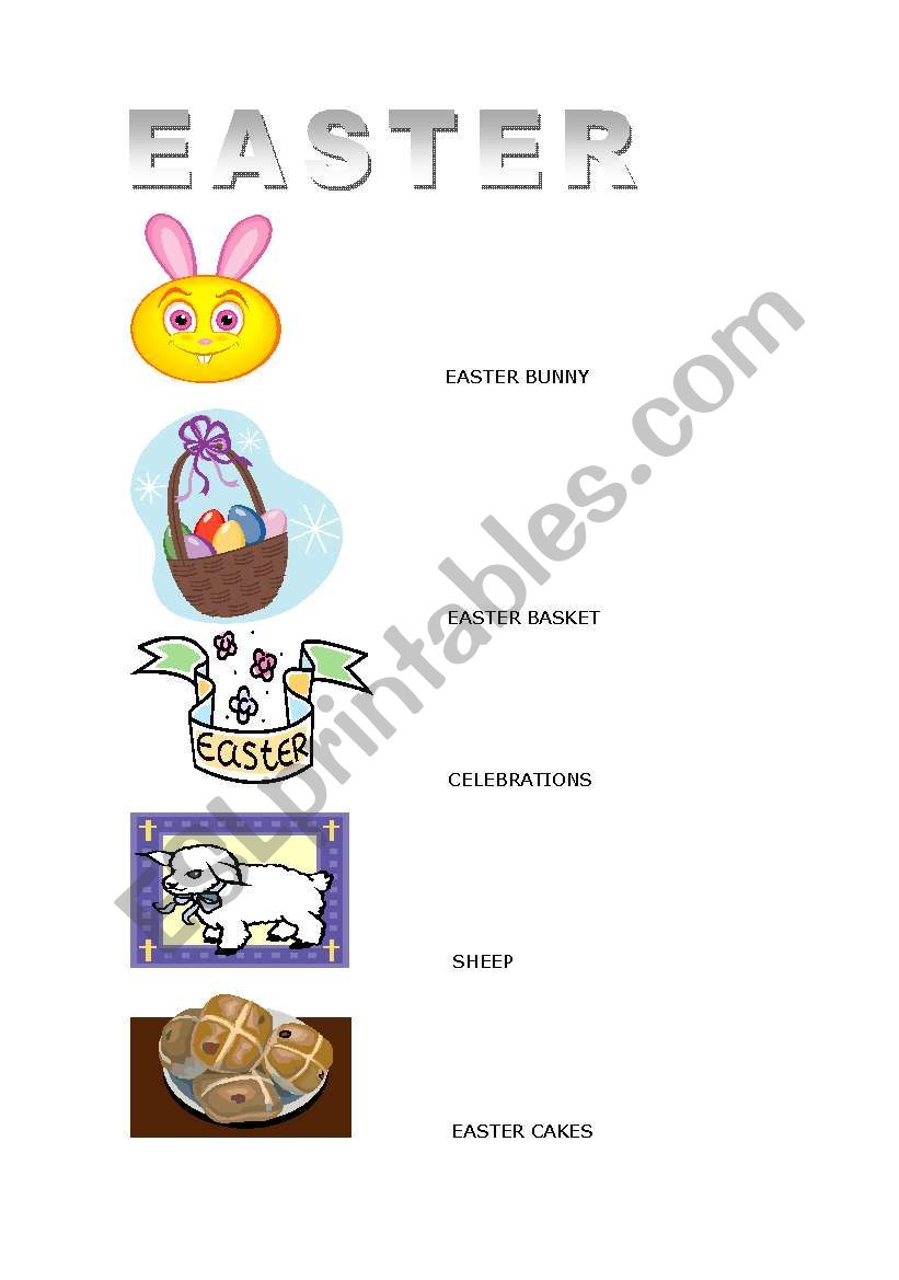 easter worksheet