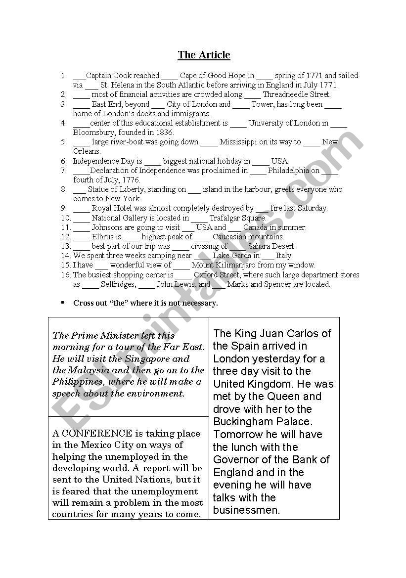 english-worksheets-articles-with-proper-and-geographical-names