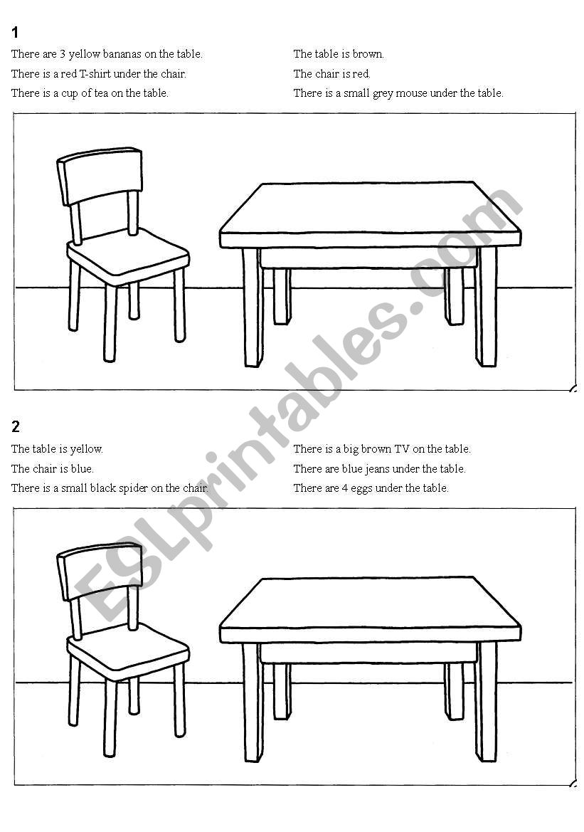 Picture drawing according to instructions