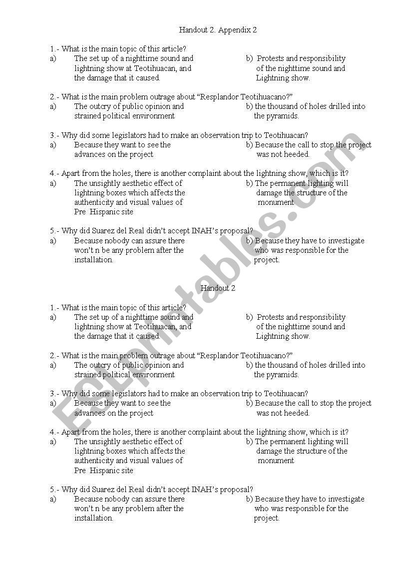 teotihuacan worksheet