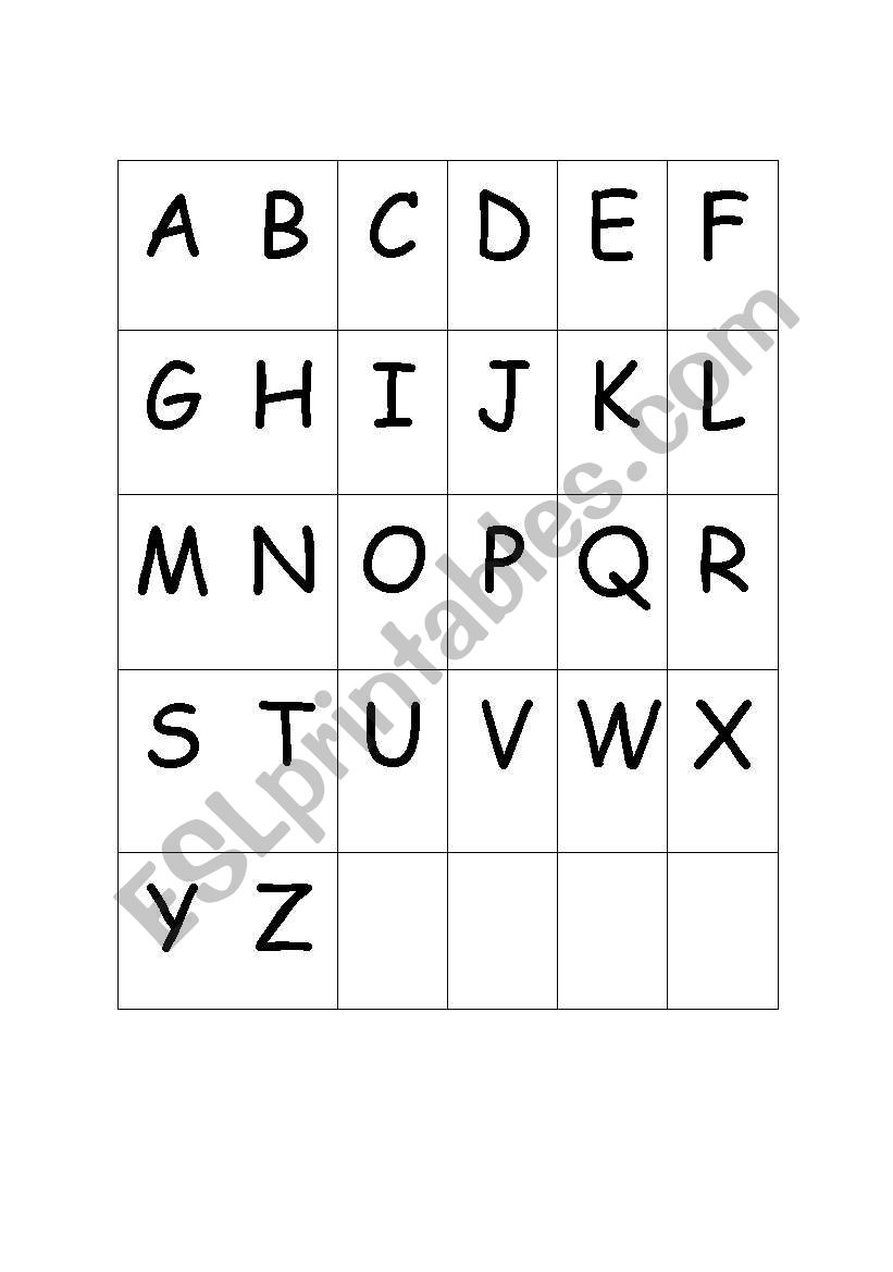 Alphabet Flash Cards Printable Black And White Black And White Frame 