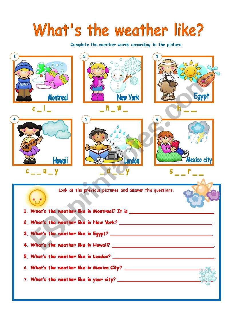 what-s-the-weather-like-esl-worksheet-by-la-luna