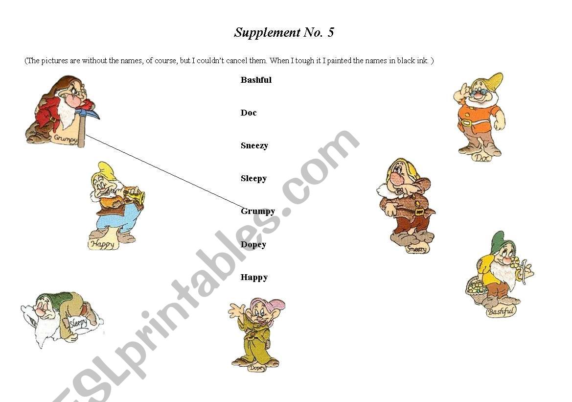 Snow White and the Seven Dwarfs3-Supplement No5
