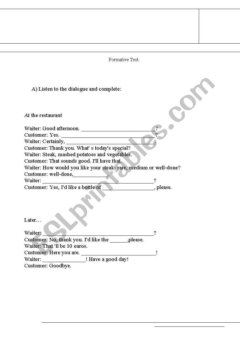 TESTE ATENDIMENTO worksheet