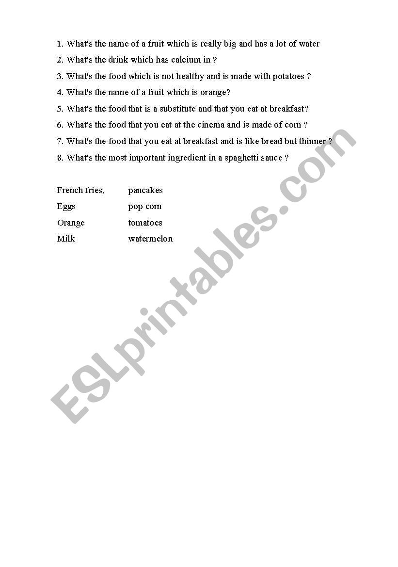 fill in the sentences worksheet