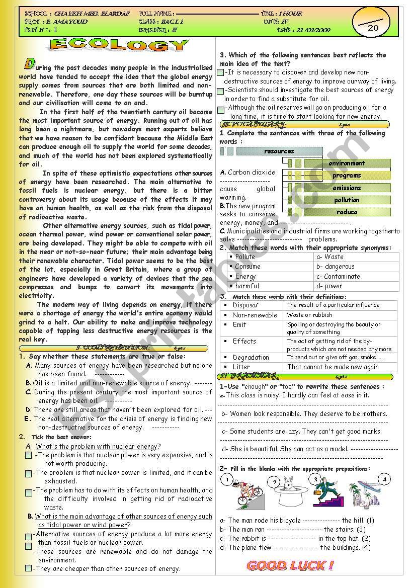 Exam EEB-101 Cram