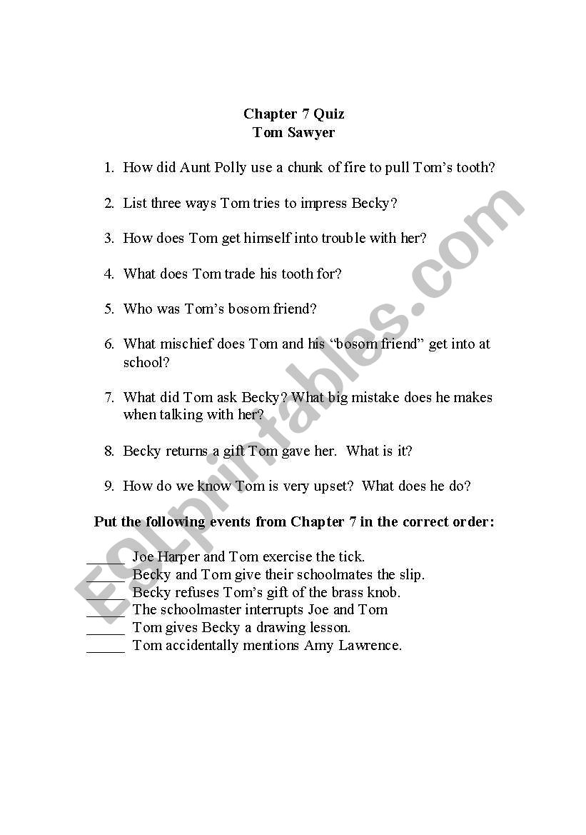 Vocabulary Assessment worksheet