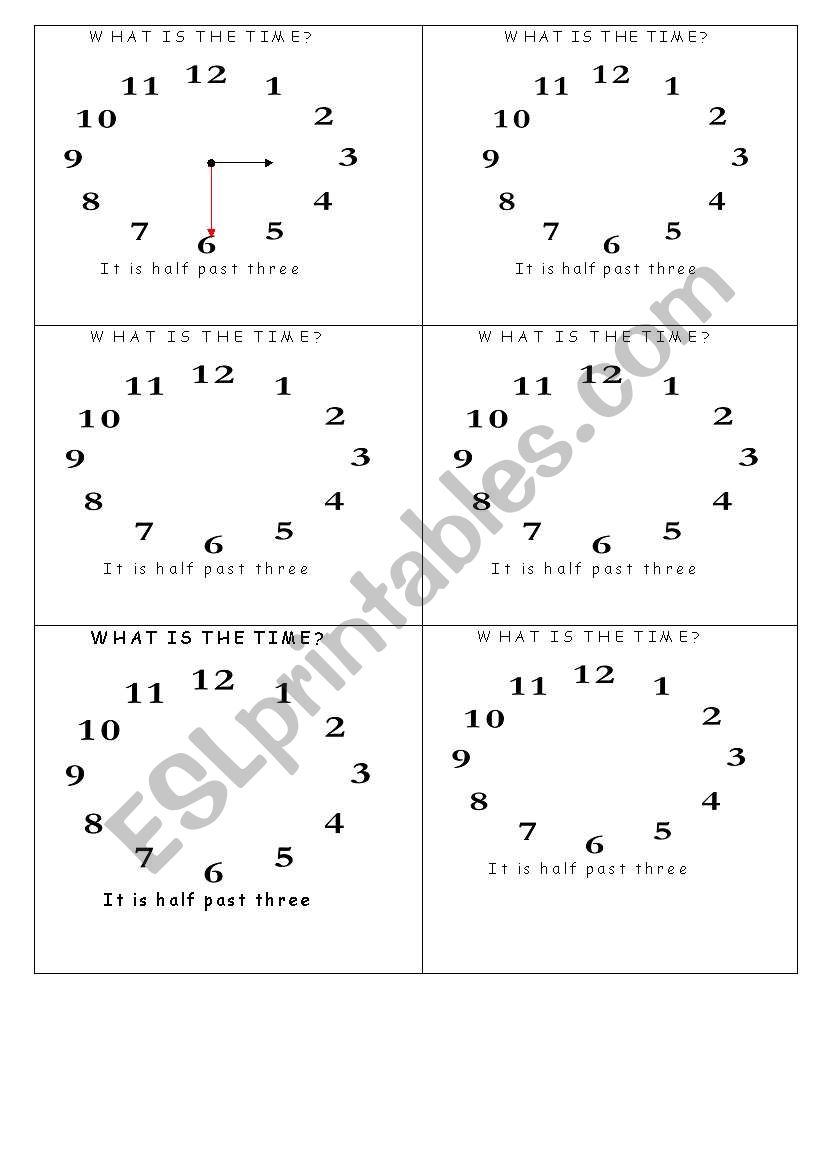 time worksheet