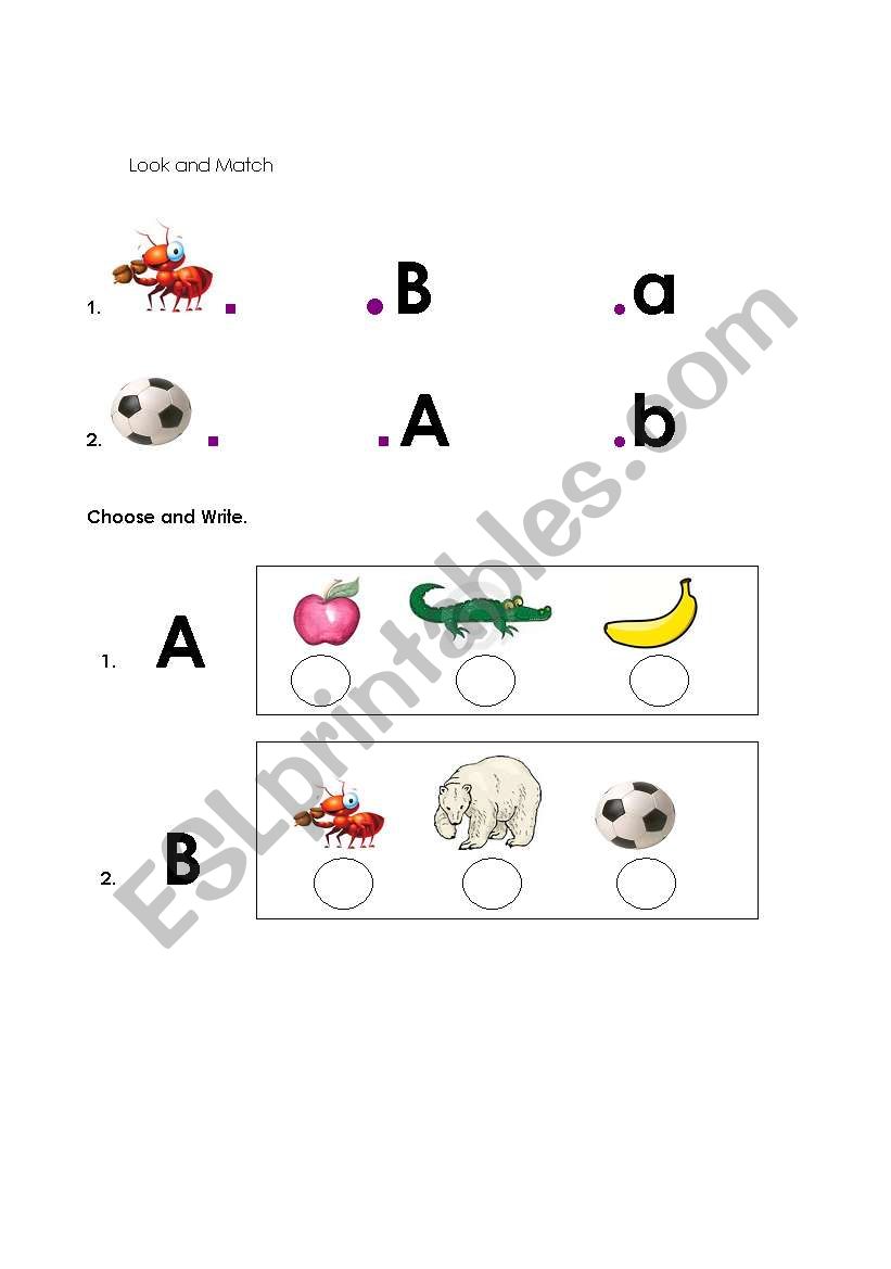 abcd worksheets