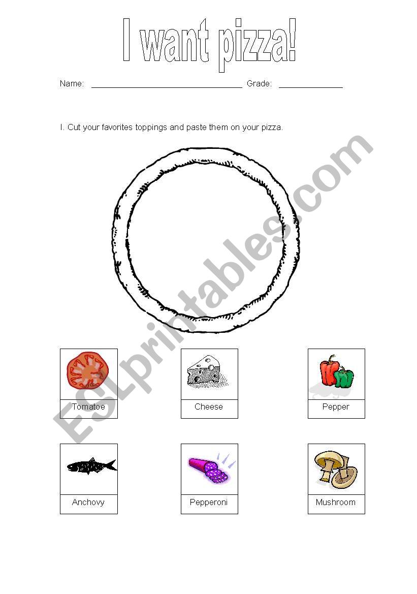 More and Less / Pizza Toppings part 1