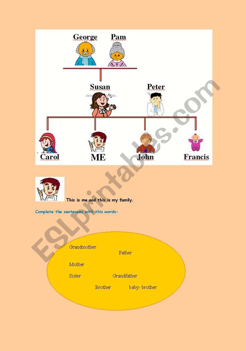 family worksheet