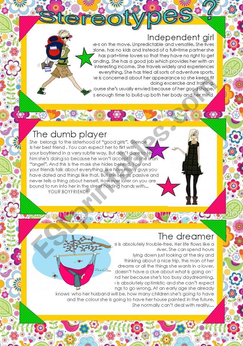  PERSONALITY TRAITS ESL Worksheet By Marianpayel