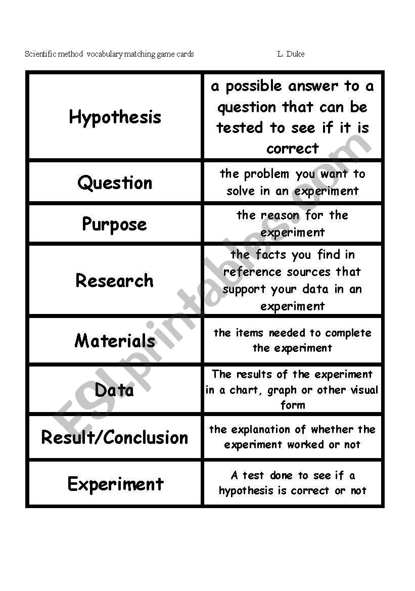 scientific-method-vocabulary-matching-game-esl-worksheet-by-linwright1