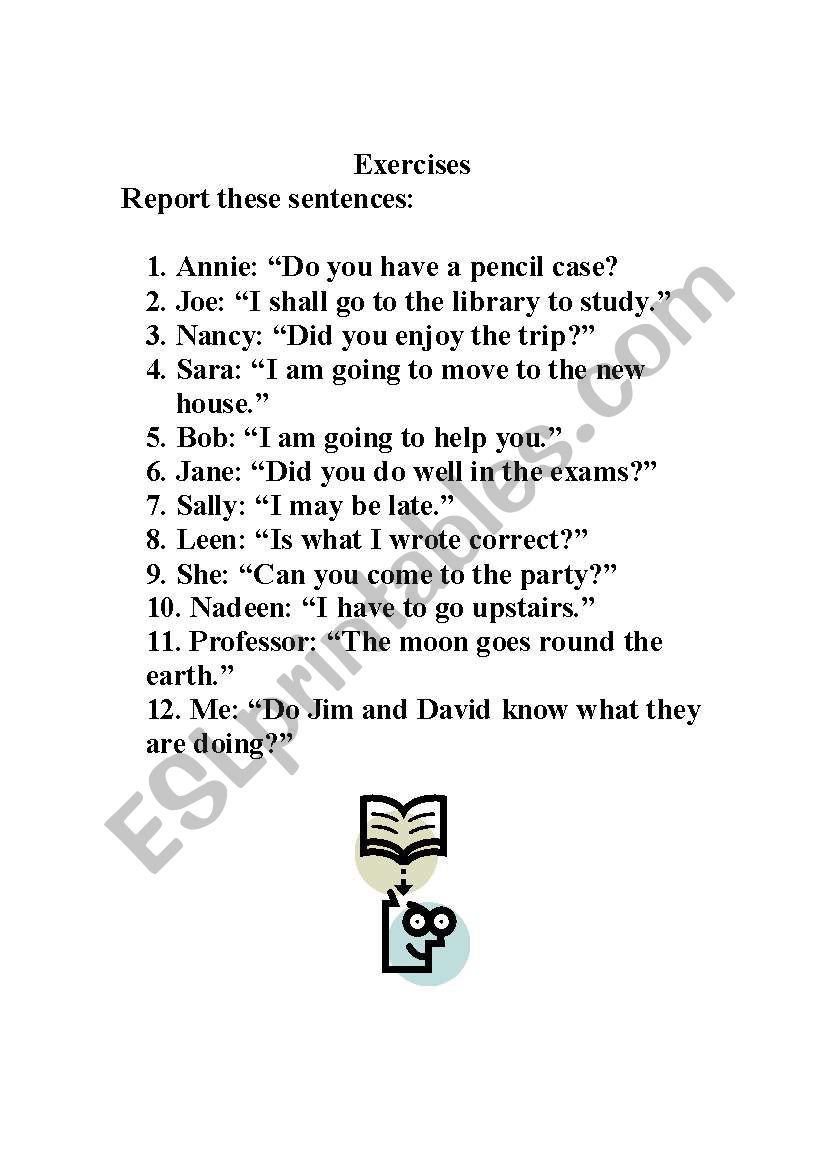 english-worksheets-reported-speech