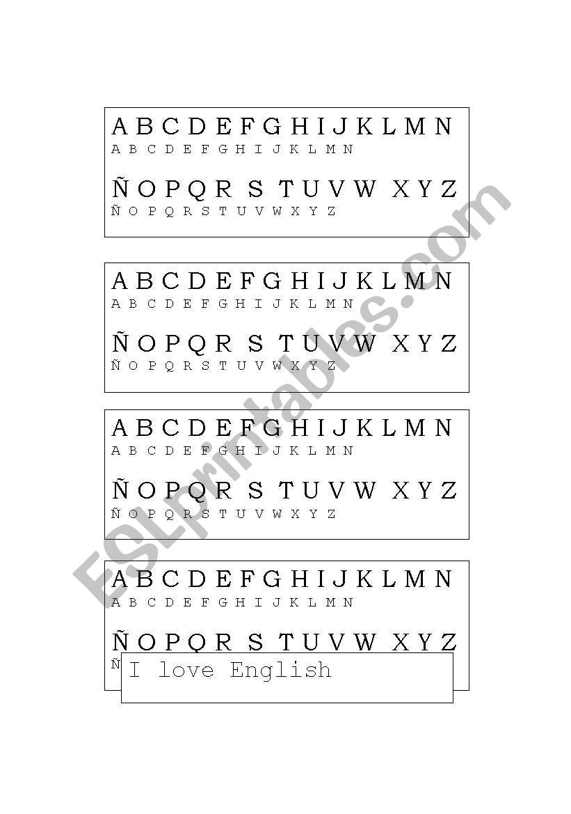 Torres Garca Alphabet Code worksheet
