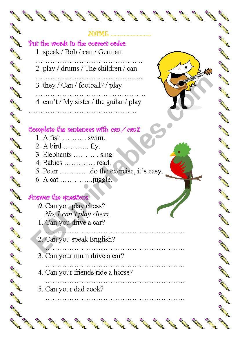 can-or-can-t-esl-worksheet-with-animals-vocabulary-for-kids