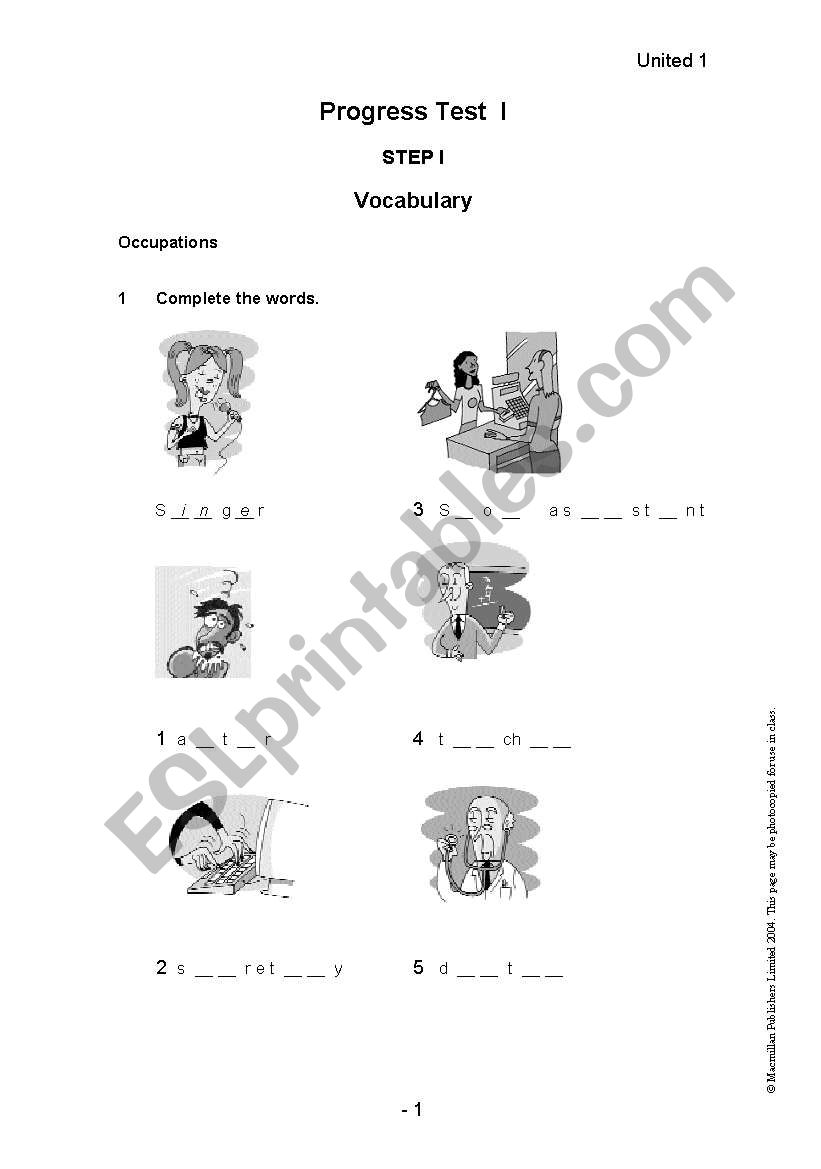 ESL Placement TEST For Beginners American English ESL Worksheet By 