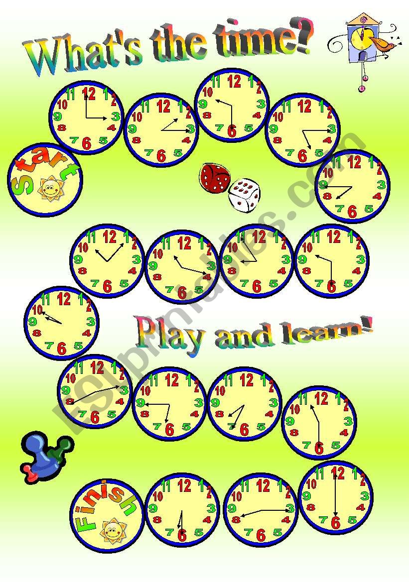 Игра какое время. Tell the time игра. What's the time boardgame. What time is it Board game. ESL time Board game.