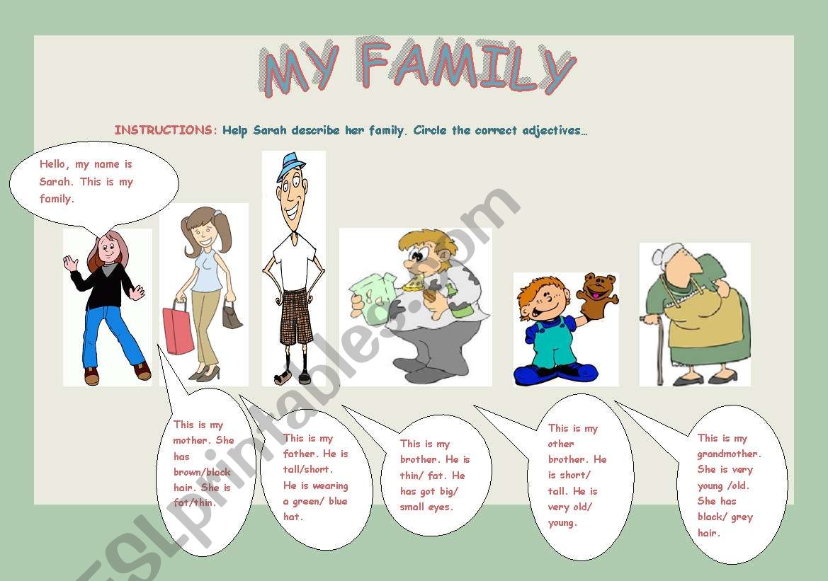 adjectives-my-family-esl-worksheet-by-defne-u
