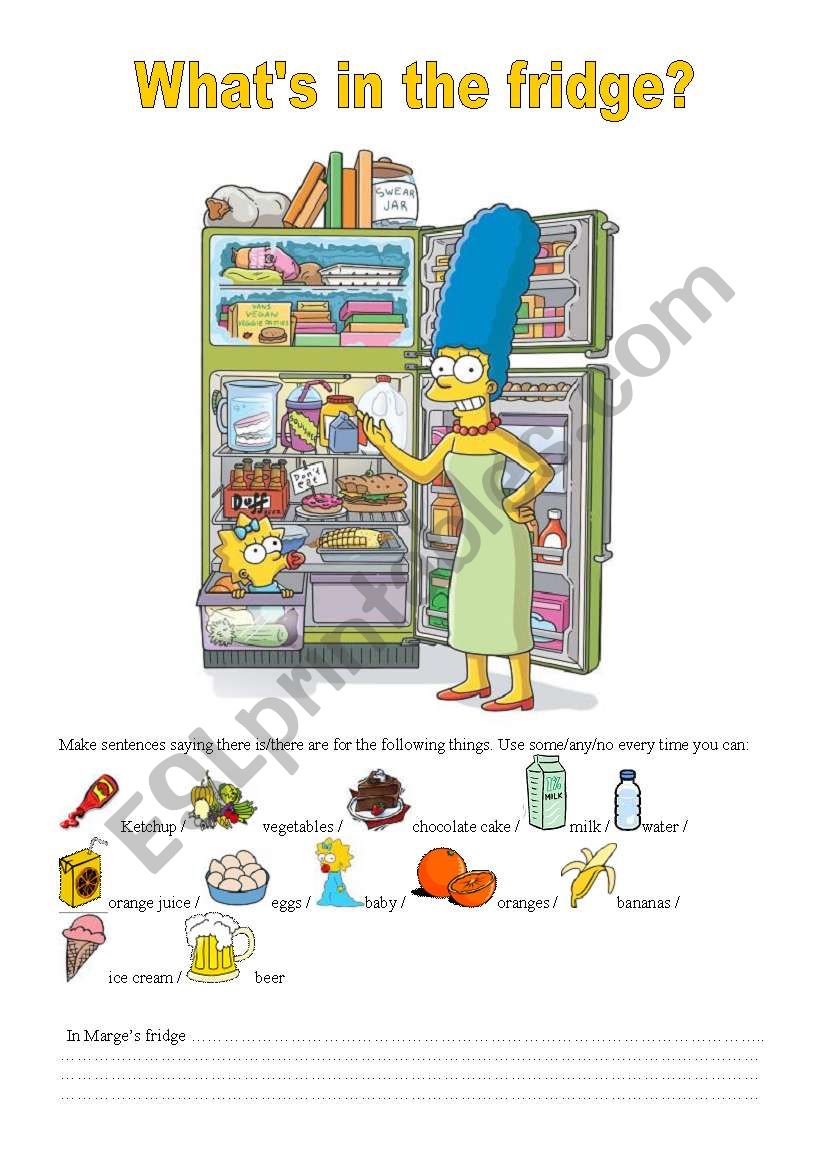 Is there a fridge in the kitchen. Fridge ESL. What is there in the Fridge карточка. What is in the Fridge Worksheets. My Fridge ESL Worksheet.