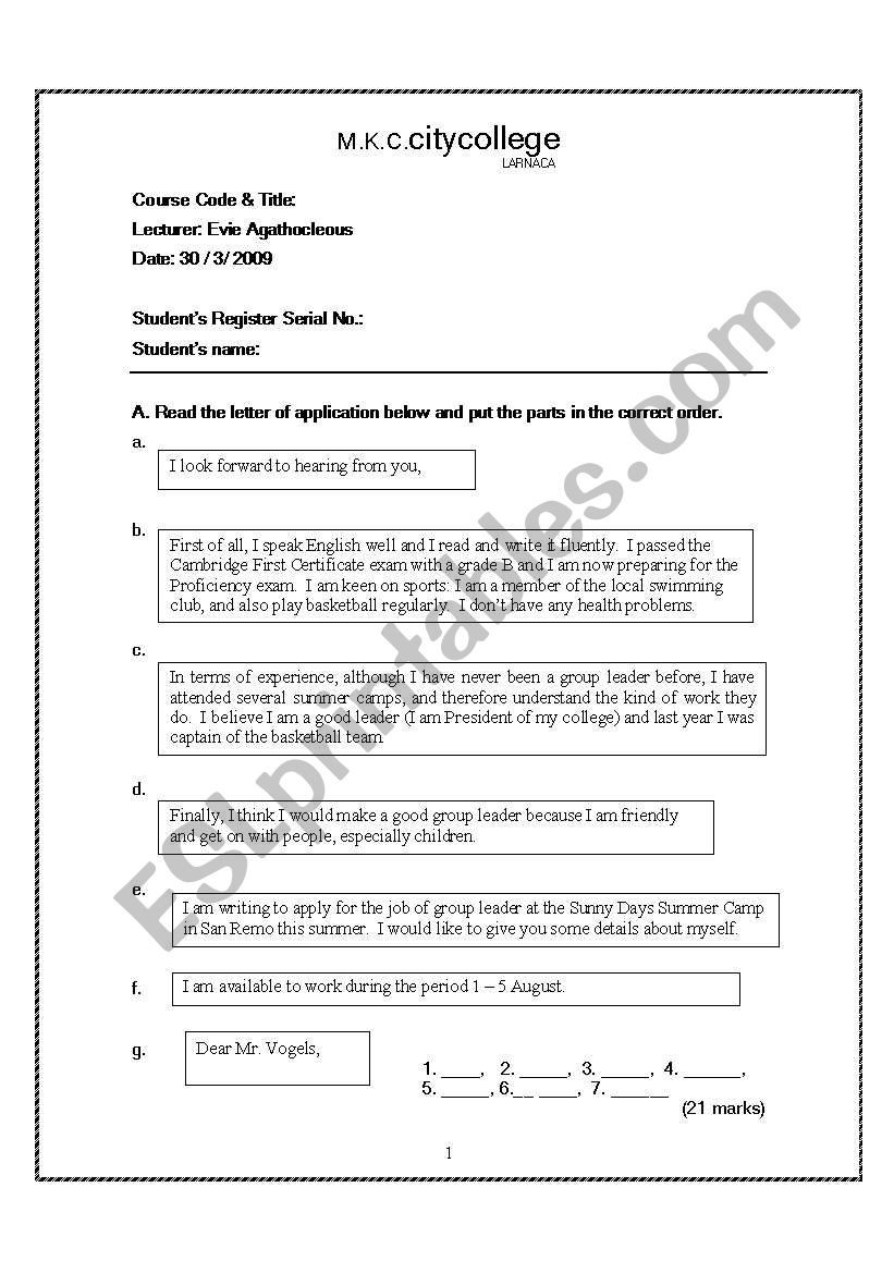 english-worksheets-revision-test-for-intermediate-students