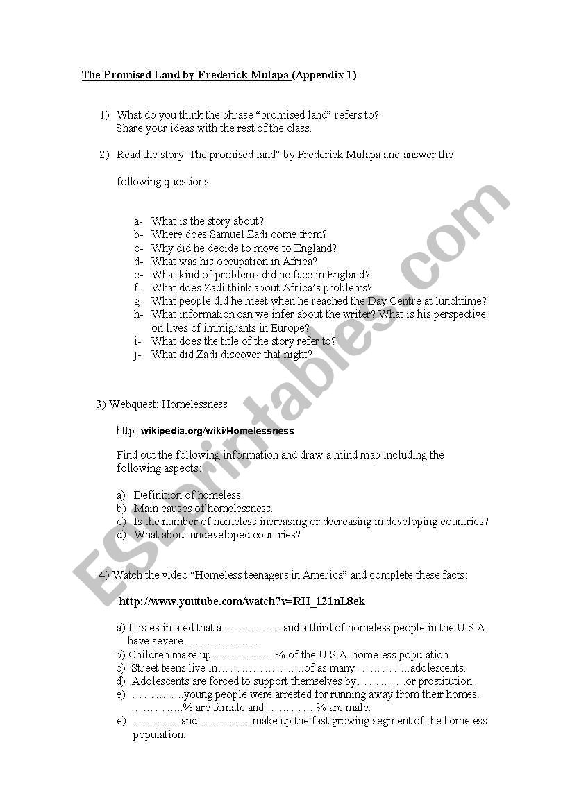 people worksheet