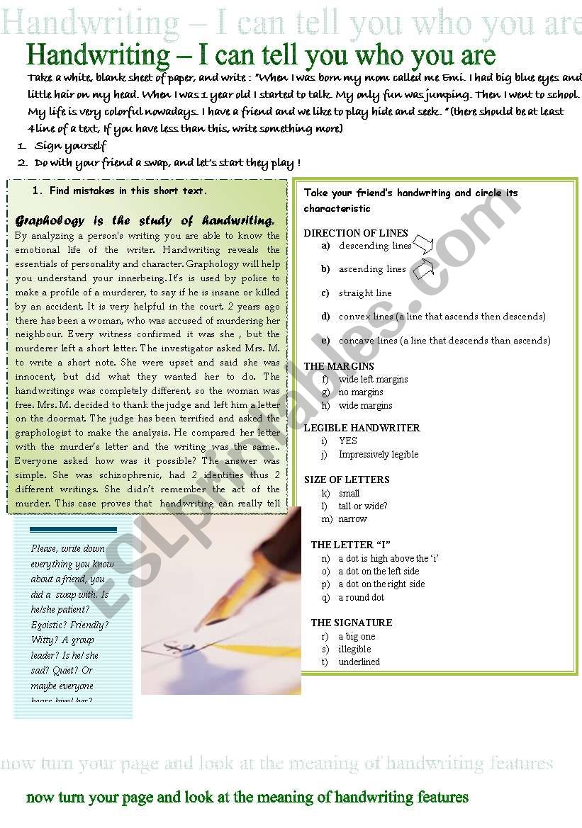 handwriting-people-s-character-features-esl-worksheet-by-koliber