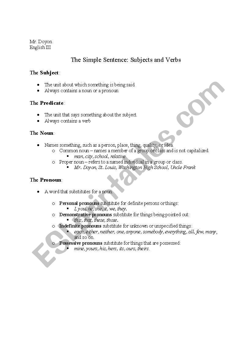 Ielts worksheet