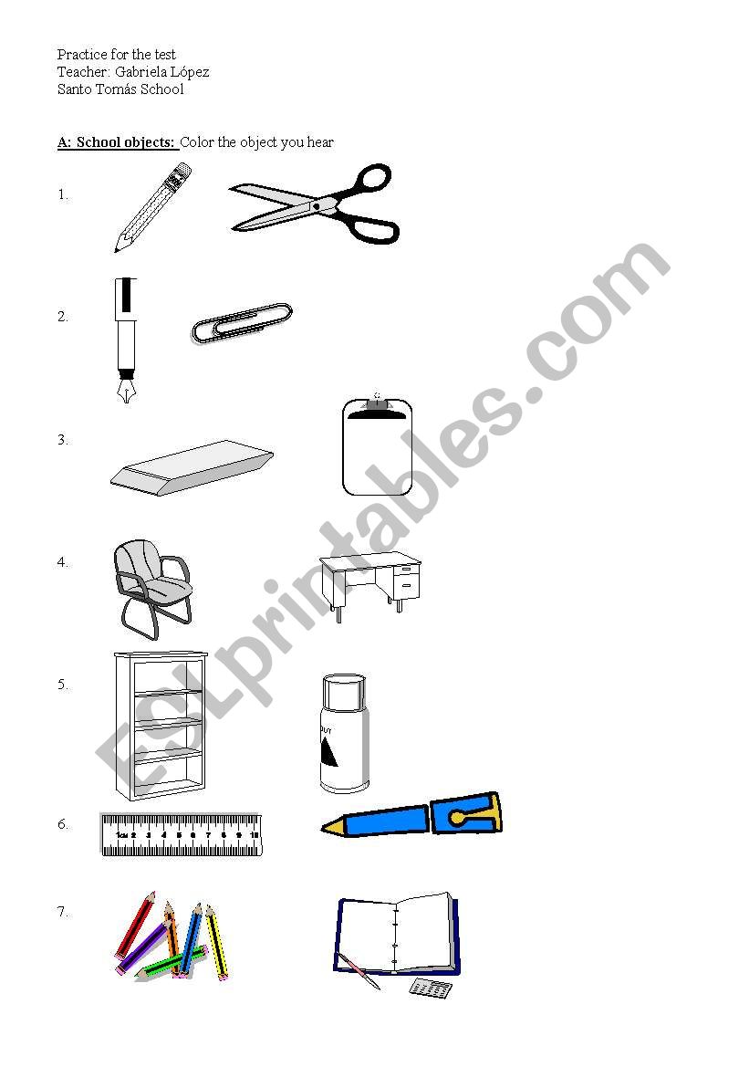 general practice worksheet