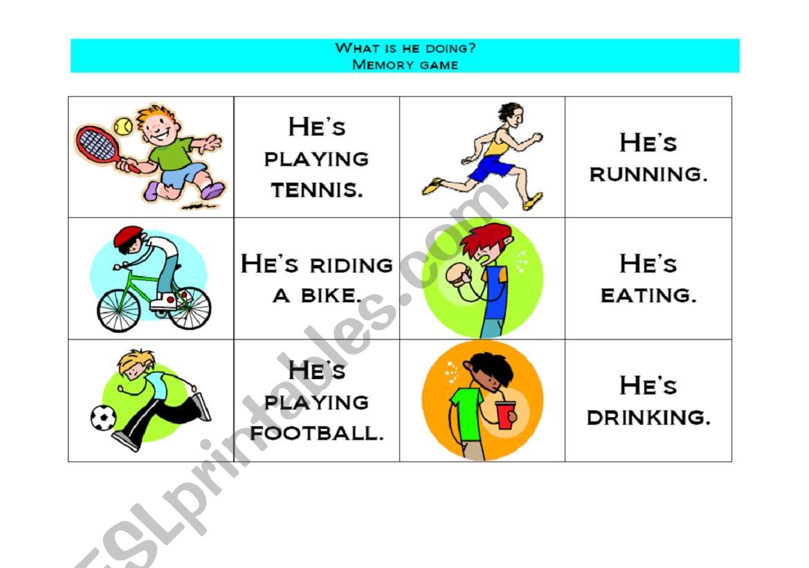 Sports worksheet