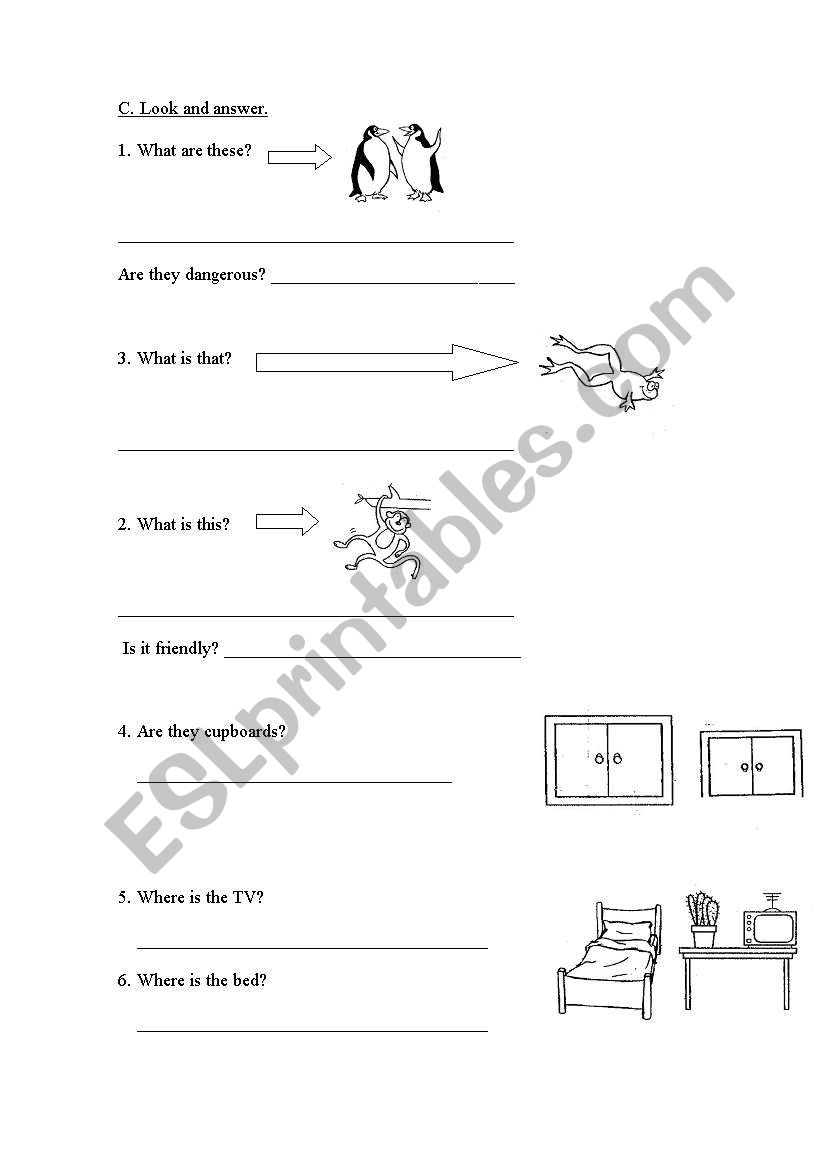 THIS/THAT-THESE/THOSE worksheet