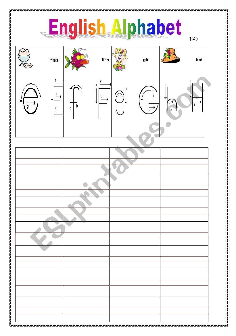 english-worksheets-how-to-write-english-letters