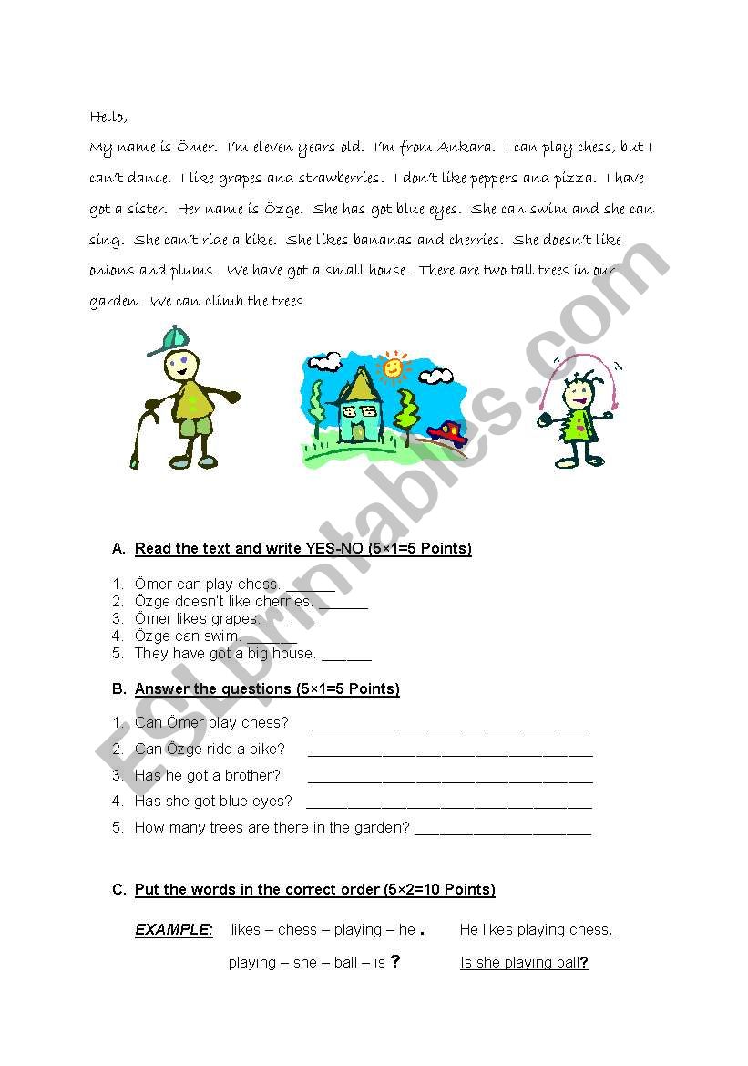 can and like worksheet