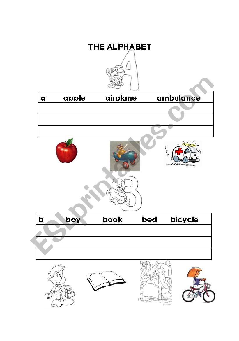 little alphabet1 worksheet