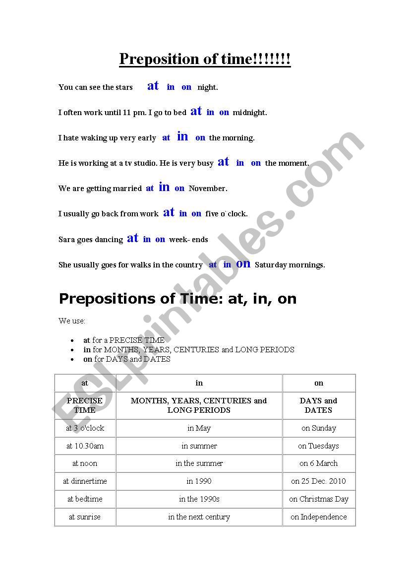 short piece!!!! basic level!! worksheet