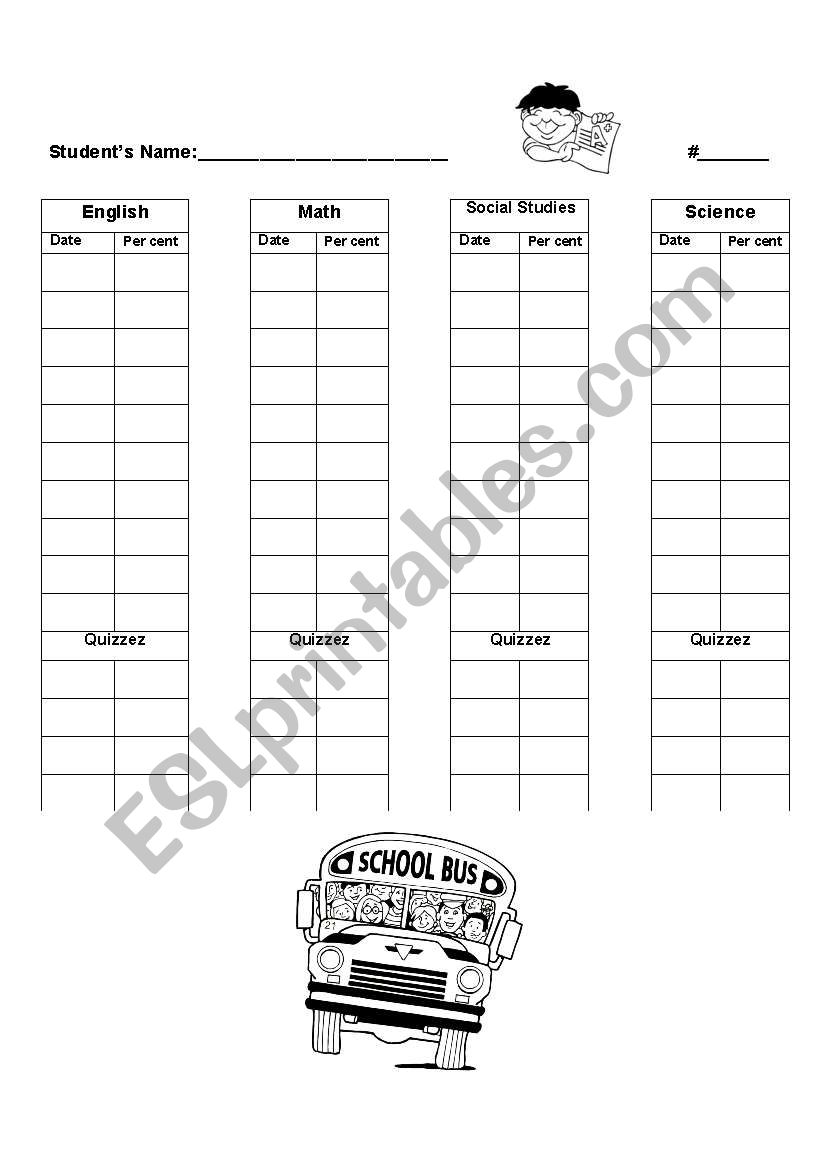 write grades worksheet